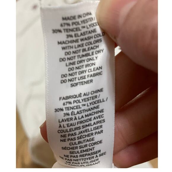 RHONE White Commuter Long Sleeve Polo Shirt XXL - Picture 6 of 9